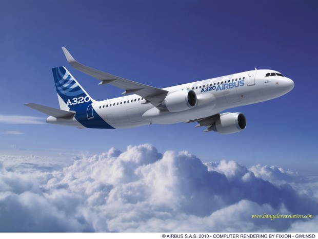 CGI of A320neo with CFM engines. Picture courtesy Airbus.