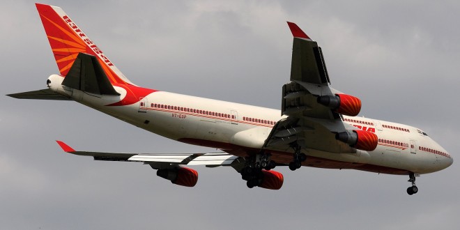 Air India Boeing 747-400 VT-ESP Ajanta. Image copyright Devesh Agarwal.