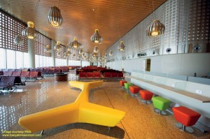 Departure lounge at Mumbai CSIA Terminal 2