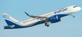 IndiGo Airbus A320-232(SL) VT-IFK with Sharklets.