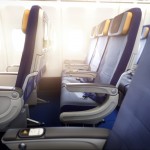 Lufthansa premium economy class seat on Boeing 747-8i.
