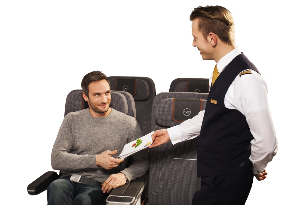 Lufthansa Passage Magazin - Cover Shoot - Premium Economy Seat