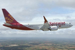 CGI of SpiceJet Boeing 737 MAX 8