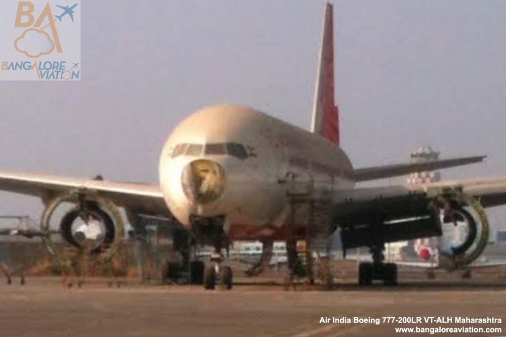 Air India Boeing 777-200LR VT-ALH Maharashtra cannibalised at Mumbai's Chhatrapati Shivaji airport