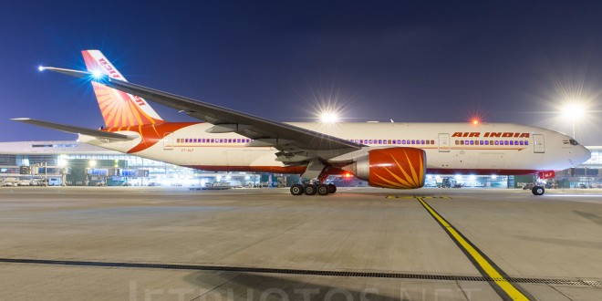 Air India Boeing 777-237LR VT-ALF Jharkand at New Delhi IGI airport. Photo copyright Vedant Agarwal, all rights reserved. Used with permission.