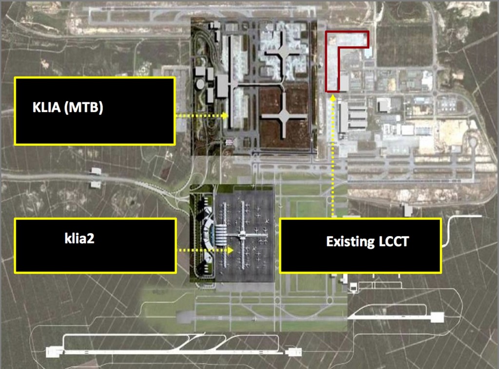 Kuala Lumpur, Malaysia airport, KLIA2 Terminal Satellite Overview