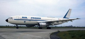 40th anniversary of first Airbus commercial aircraft delivered. A300B2 to Air France F-BVGA (MSN005). May 1974.