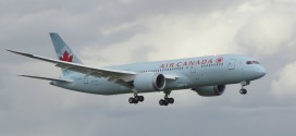 Air Canada's first Boeing 787-8 Dreamliner.