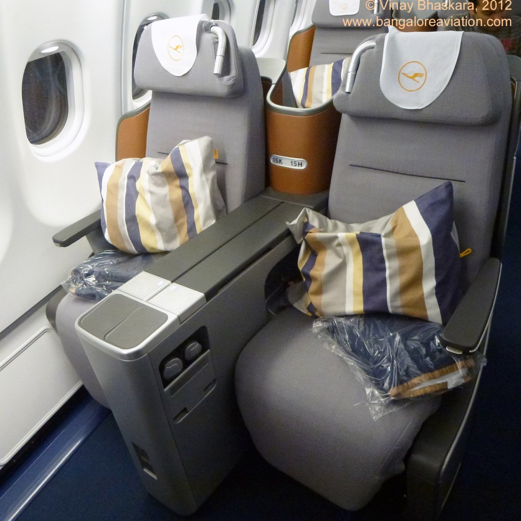 Lufthansa new business class window seat