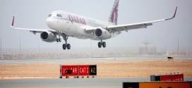 Qatar Airways A320 Sharklet A7-AHX First Flight to arrive at Hamad Intl Airport at QR7450. NDIA.