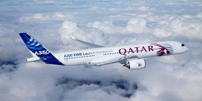 Airbus A350 XWB is special Qatar Airways Launch Customer livery