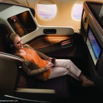 Singapore Airlines next generation business class ultra-wide 30 inch seat. Image courtesy the airline.