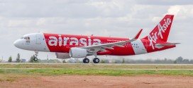 First flight of AirAsia India. Takeoff roll.