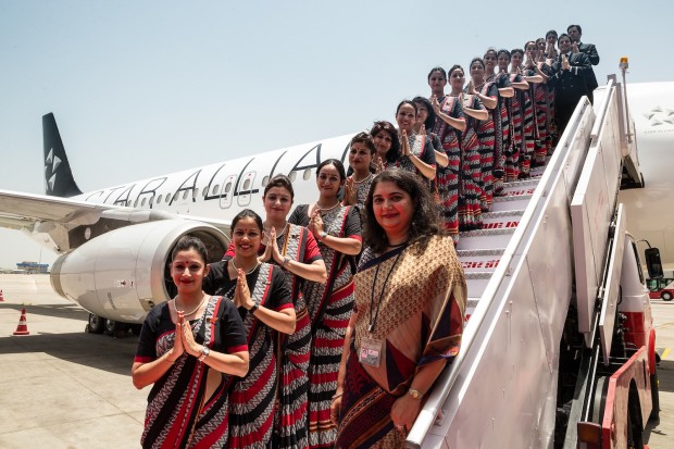 Air India cabin crew. Photo courtesy Star.