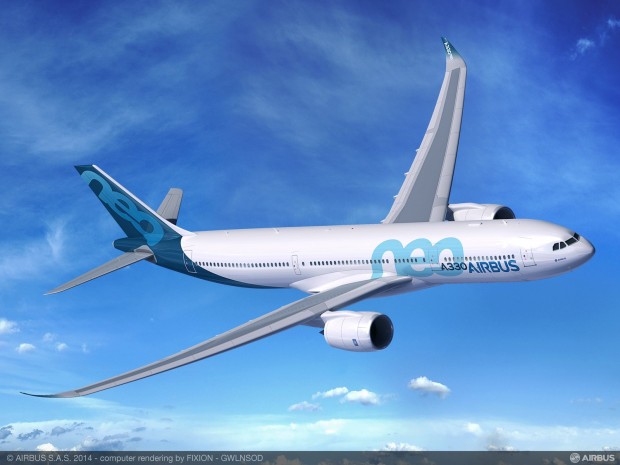 Airbus A330-900neo powered by Rolls Royce Trent 7000 engines. Photo courtesy Airbus S.A.S.