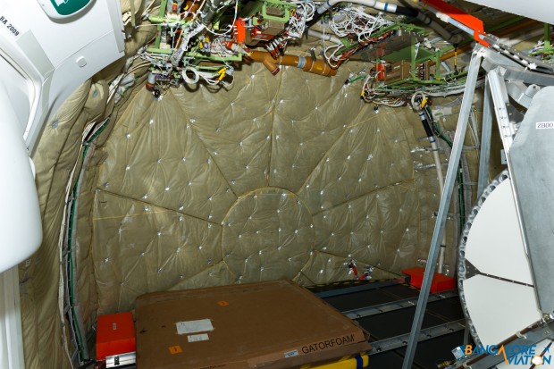 Boeing 787-9 N789EX ZB001. The rear pressure bulkhead is never visible on a commercial aircraft hidden behind the aft galley.