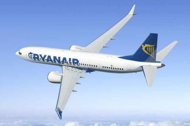 CGI of Ryanair Boeing 737 MAX 200. Boeing image.