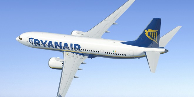 CGI of Ryanair Boeing 737 MAX 200. Boeing image.