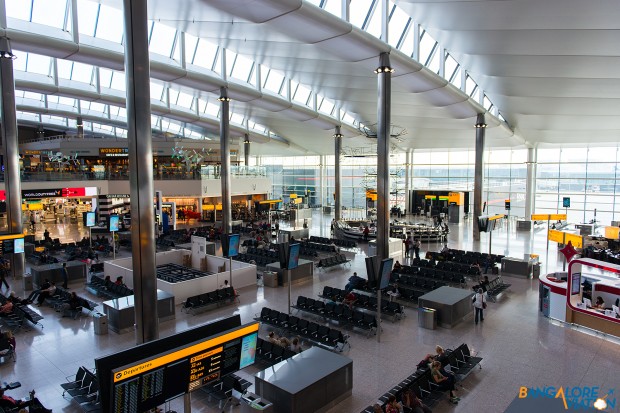 London Heathrow Airport. Terminal 2. 