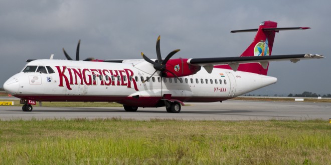 ATR72-212A(500) MSN699 as Kingfisher Airlines VT-KAA.