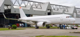 Vistara airlines' first A320 VT-TTB.