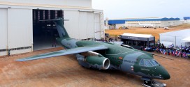 Embraer rolls out the first KC-390. Embraer Image.