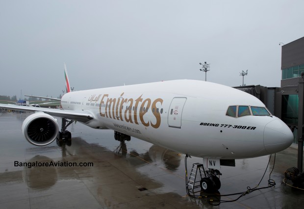 Emirates' 100th Boeing 777-300ER A6-ENV.