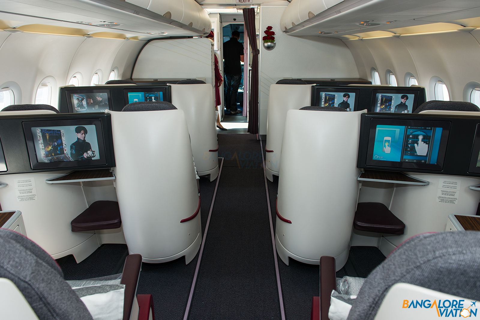 Through the lens: Onboard Qatar Airways' Airbus A320 - Bangalore Aviation