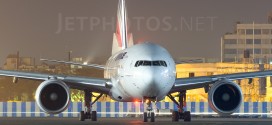 Air France Boeing 777-200ER F-GSPE at Mumbai CSI airport.