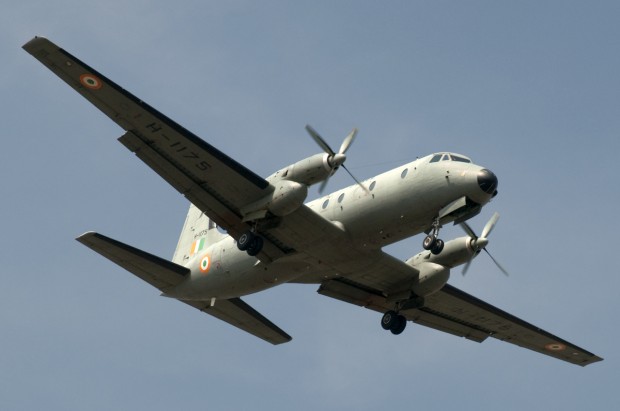 Indian Air Force HS-748 <i>Avro</i> H-1175. Photo by Devesh Agarwal.