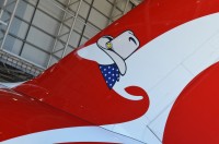 Special "cowboy" livery for the Sydney Dallas-Fort Worth A380 flight