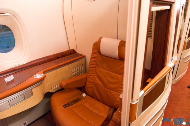 Singapore Airlines A380 First Class Suites