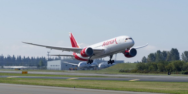 N780AV Avianca Boeing 787-8. Boeing Image.