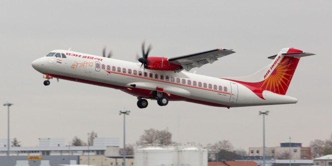 Air India Regional Alliance Air first ATR72-600 VT-AII. ATR image.