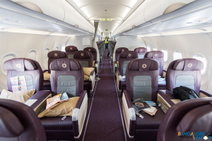 Vistara A320-200 Business Class Cabin