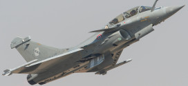 The Rafale performing at Aero India 2015.