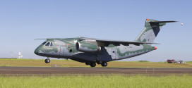 Embraer KC-390 - Maiden Flight. Embraer Image.