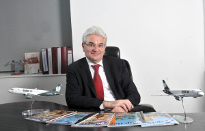 GoAir CEO Giorgio De Roni. Airline image.