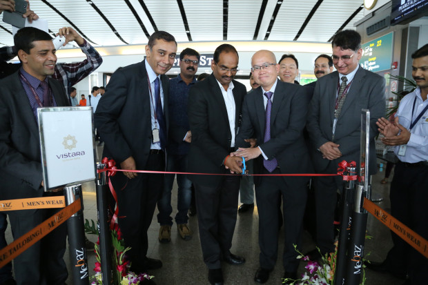 Vistara - Ribbon cutting at Hyderabad Airport-1