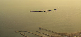 Solar Impulse takes off from Muscat towards Ahmedabad.