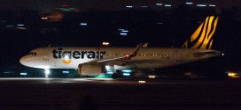 Tigerair Airbus A320 9V-TRN.