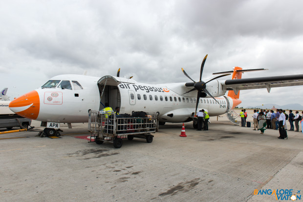 Air Pegasus ATR 72-500 VT-APA. 