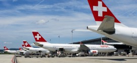 SWISS ramp at Zurich airport. Photo by and copyright Devesh Agarwal.