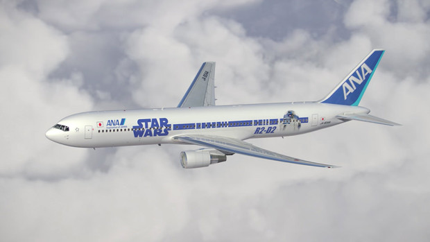 Star Wars™ ANA Jet Boeing 767-300. ANA Image.