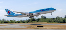 Korean Air Boeing 747-8i. Boeing Image.