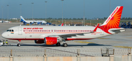 Air India Airbus A320 VT-EXC.