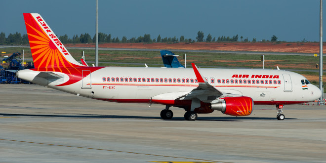 Air India Airbus A320 VT-EXC.
