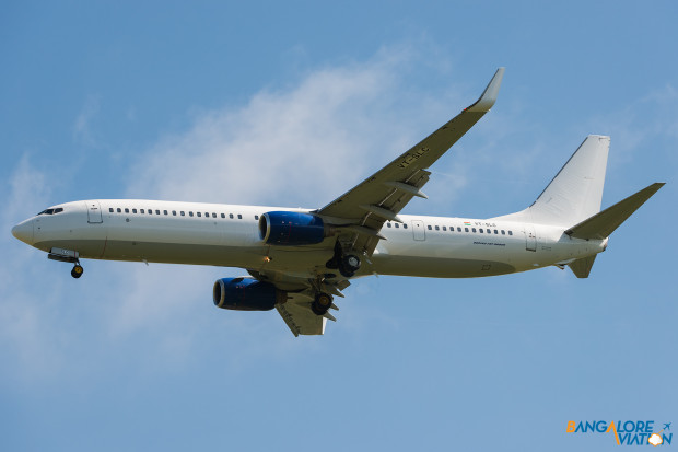 Spicejet Boeing 737-900 VT-SLC.