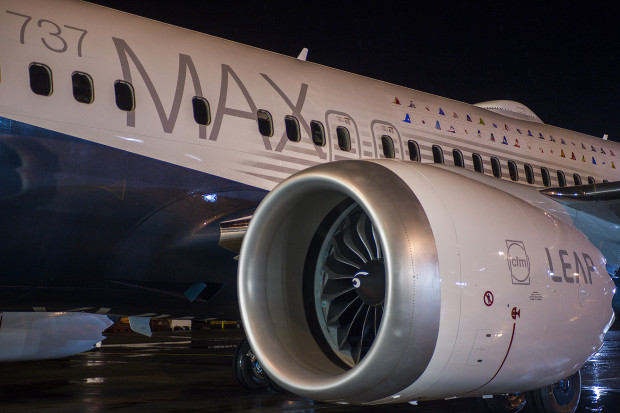 The LEAP 1B engines on the new 737 MAX.