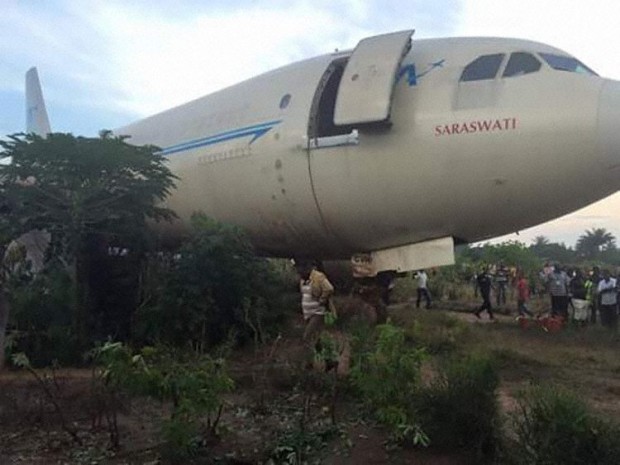 Services Air Airbus A310-304F 9Q-CVH. Former Air India VT-EJI Saraswati crash at Mbuji Mayi. Image courtesy Aviation Herald.